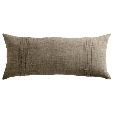 Cave Cloth Cushion with Vertical Detail