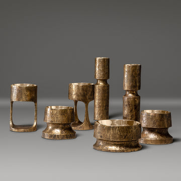 Crucible Candle Holders