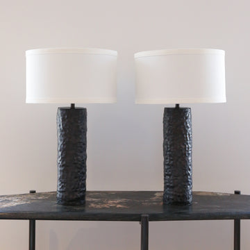 Black Ceramic Lamp