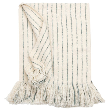 Chalk Stripe Throw Surf