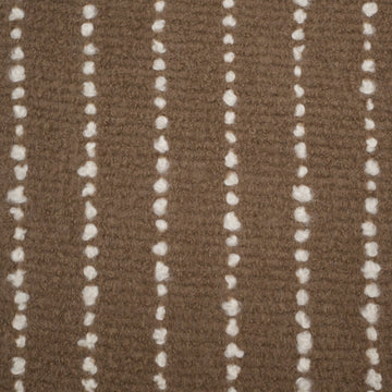 Chalk Stripe Pillow Camel
