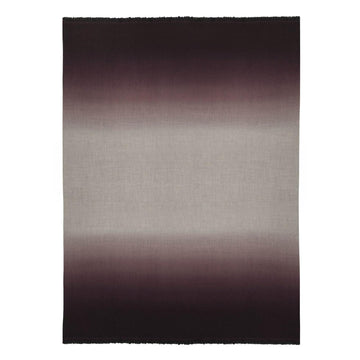 Ombre Alpaca Throw Plum