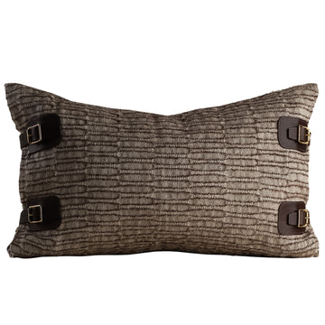 Nara Buckle Cushion Thistle