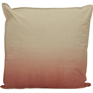 Ombre Alpaca Linen Pillow Rose Quartz