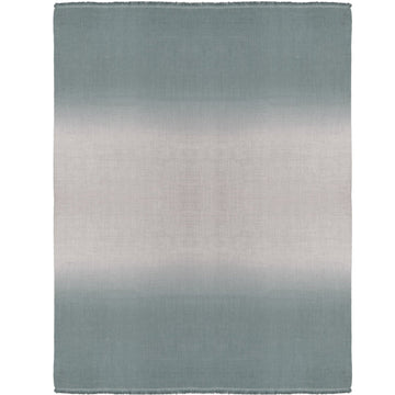 Ombre Alpaca Linen Throw Summer's Day