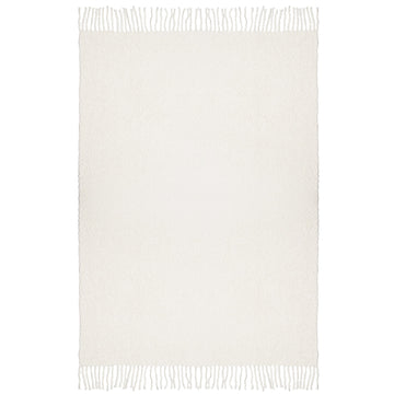 Pebble Boucle Throw White