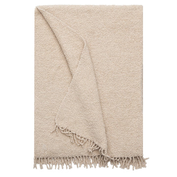 Pebble Boucle Throw Champignon