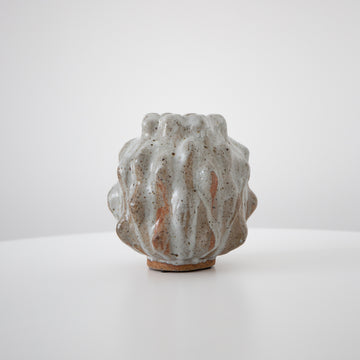 Ripple White Vessel