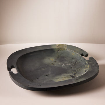 Bowl 8, Elegy Low Bowl, Marsh Green