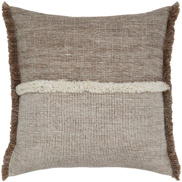 Forage Cloth Cushion with Fringing