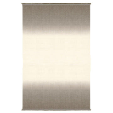 Ombre Alpaca Throw Shitake