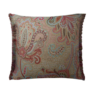 Dragonfly Cushion with Frayed Edge