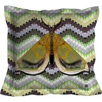 Bell Moth Cushion / Green