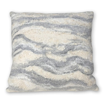 Striation Pillow Silver