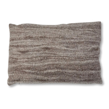 Striation Pillow Brown Grey