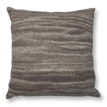 Striation Pillow Brown Grey