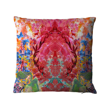 Eastern Smudge Damask Cushion