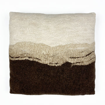 Strata Pillow Brown Gold