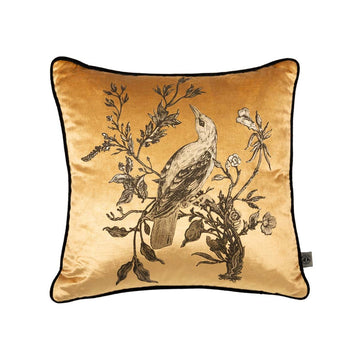 Gold On Golden Oriole Cushion