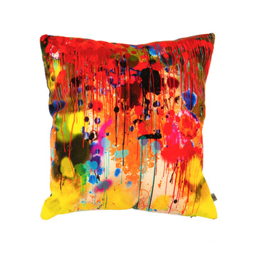 Graffiti Drips Cushion