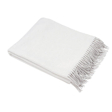 Jolie Throw 15 White