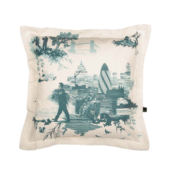 London Toile Cushion