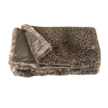 Snow Leopard Throw